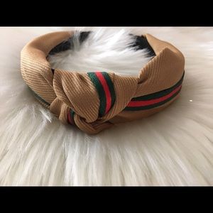 Brown Turban knotted Headband